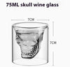 Creative Double-Layer Skull Net Red Glass Whiskey Glass For Home Bar Club Whiskey Wine Vodka And Beer Wine Glass