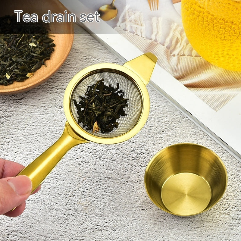 Creative 304 Does Not Stainless Steel Tea Strainers 2-piece Set