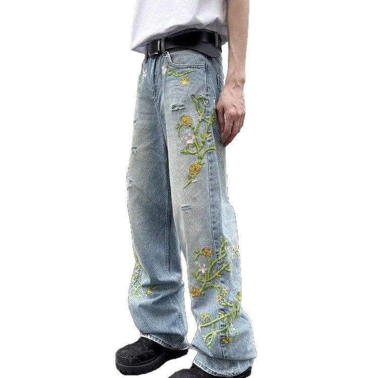 بنطلونات كاجوال فضفاضة بتأثير متدلي وبناطيل واسعة الساق أنيقة