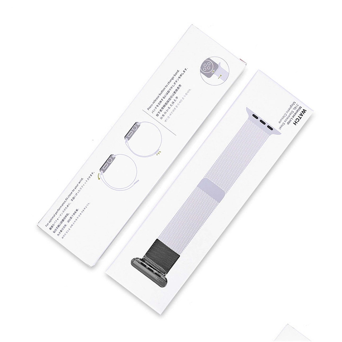 Nylon Milan Silicone Special Watch With Packing Color Box