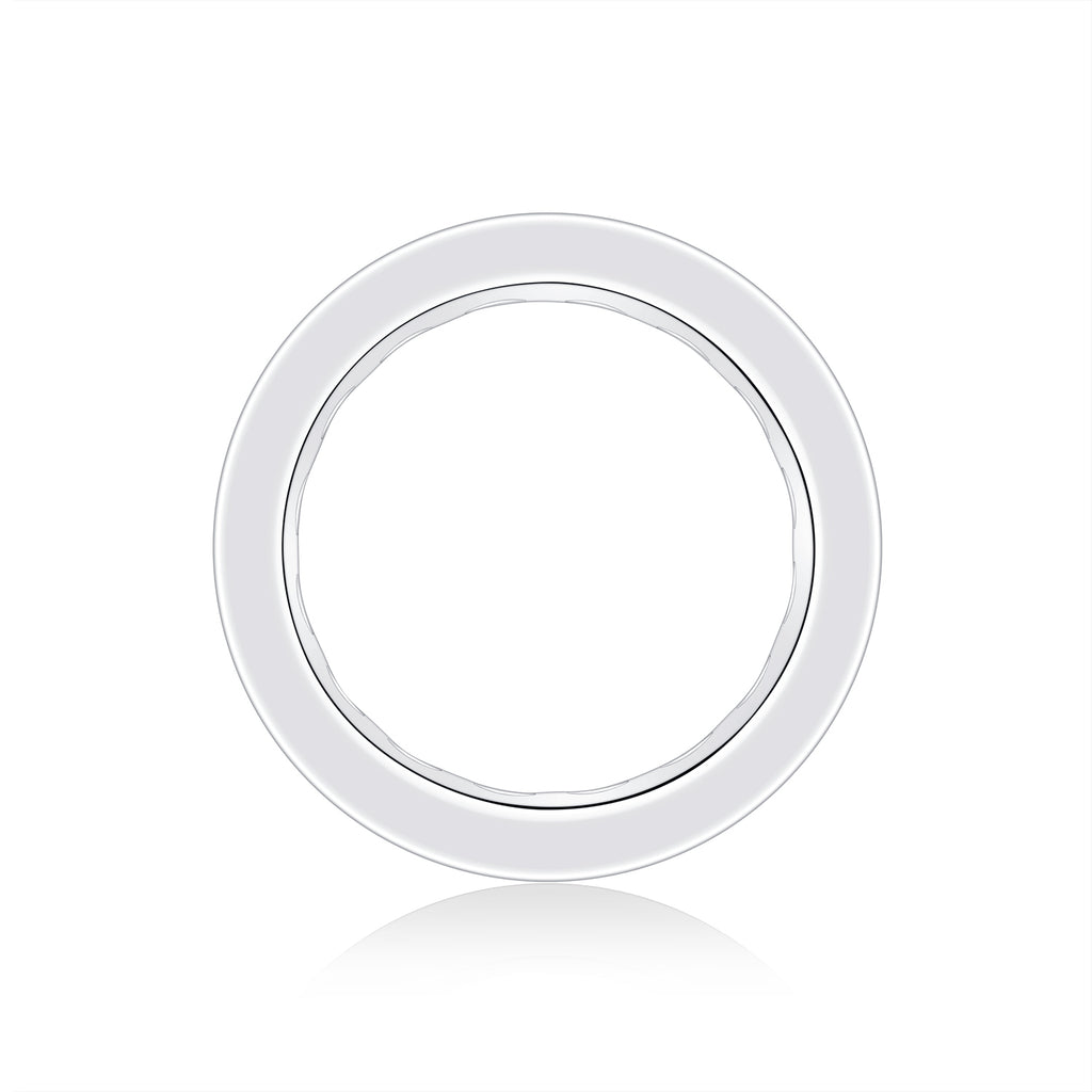 Flowing Cloud Passion - A Wedding Ring Set With 0.3-carat Top-quality Moissanite S925 Silver And Platinum-plated Diamond. The Ring Can Be Inspected With A Diamond Pen