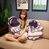 Simulation Space Series Plush Pillow Toys Astronaut Spaceman Rocket Spacecraft Stuffed Doll Nap Pillow Kids Birthday Gifts