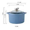 Flame High Temperature Resistant Large Capacity Household Casserole