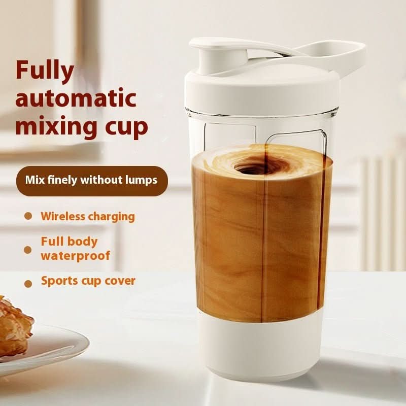 400ML 14oz Electric Protein Powder Mixing Cup Automatic Shaker Mixer Shake Bottle Milk Coffee Blender Kettle Fro Gym 1200mAh - Eshtree