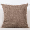 Solid color sofa pillowcase