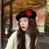 Retro Love Beret Children's Summer Thin Niche Street Fashion