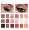 Focallure Pro - 18 Colors Glitter and Matte Eyeshadow