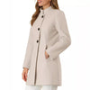 Women's Coat Fashion Casual Solid Color Autumn And Winter