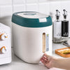 Household Kitchen Insect-proof And Moisture-proof Sealed Metering Rice Bucket 10kg