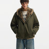 Fur-collar Cotton Jacket For Autumn And Winter Thickened Warm Coat
