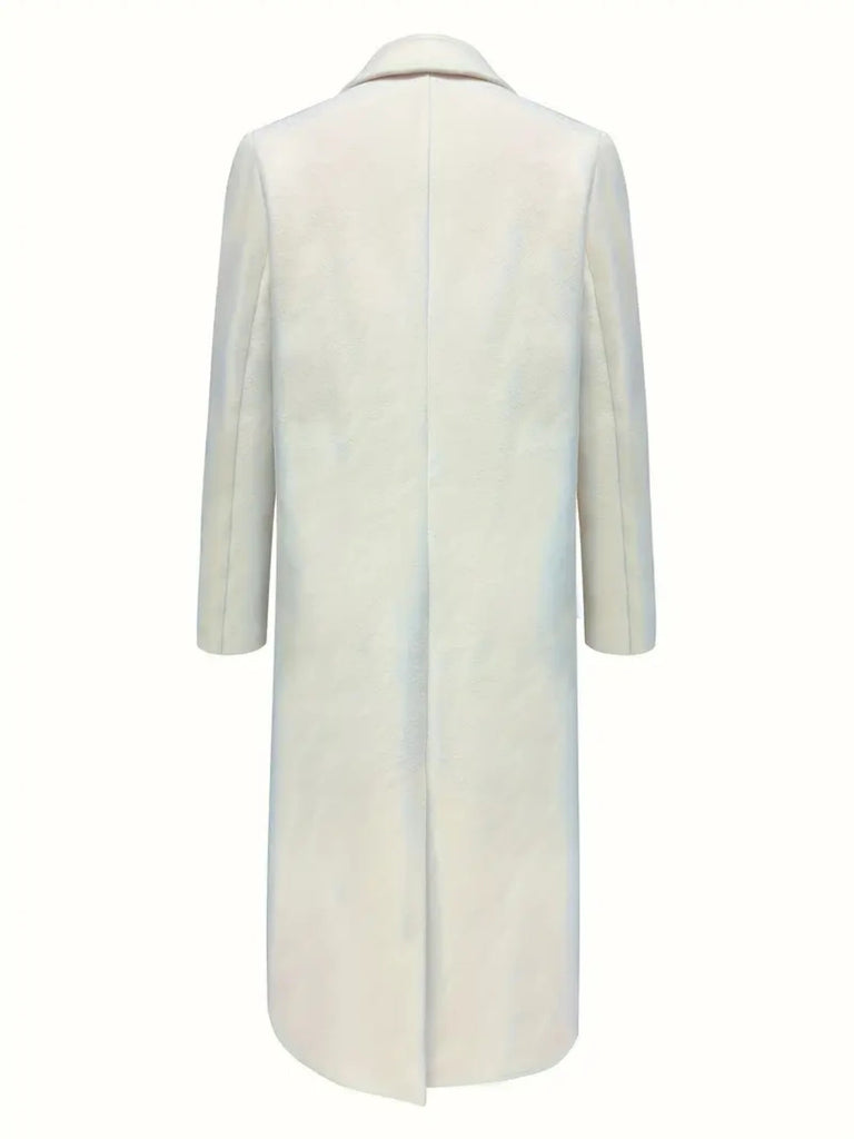 2025 New Women's Coat, Solid Color Coat, Essential For Autumn And Winter, Warm Coat