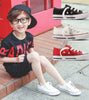 Canvas Shoes Non-slip Casual Shoes Student Parent-child Shoes New Baby Shoes White Shoes