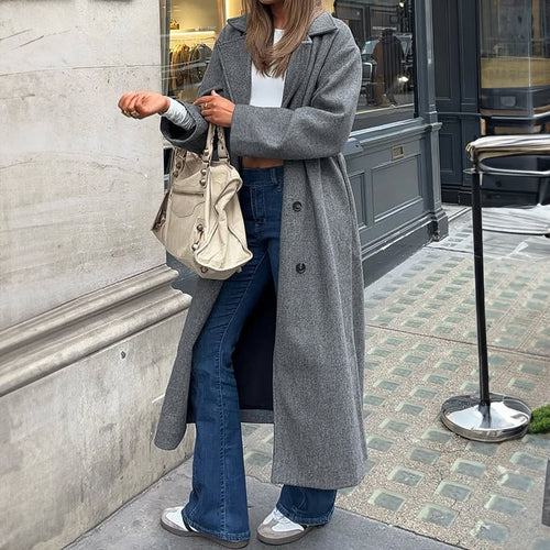 Elegant And Versatile Coat In European And American Style