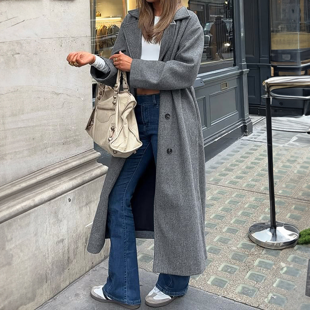 Elegant And Versatile Coat In European And American Style