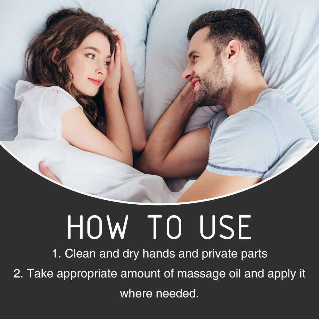 Men's Body Care Endurance Vitality External Massage Care Essential Oil