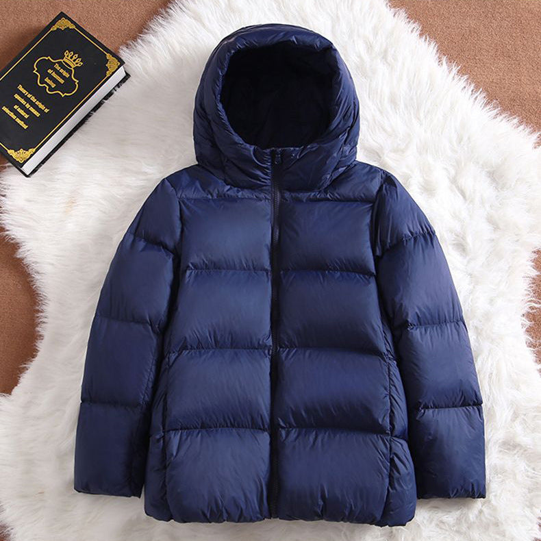 Loose Cotton Padded Jacket Fashion Temperament Hooded Short Thickened