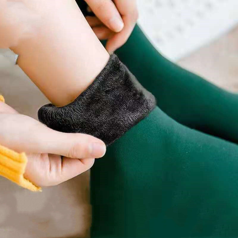 Winter Plush Thickened Mid Height Warm Snow Socks