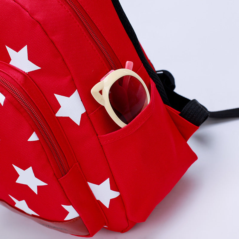 حقيبة ظهر صغيرة على شكل دب لرياض الأطفال، حقيبة كتف مزدوجة