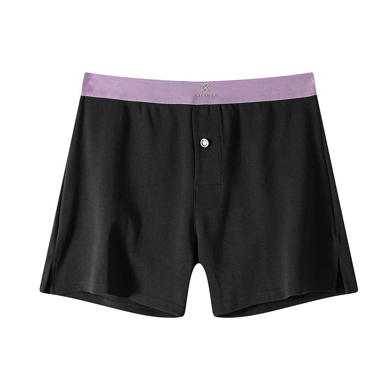 Men's Cotton Loose Boxer Shorts Plus Size
