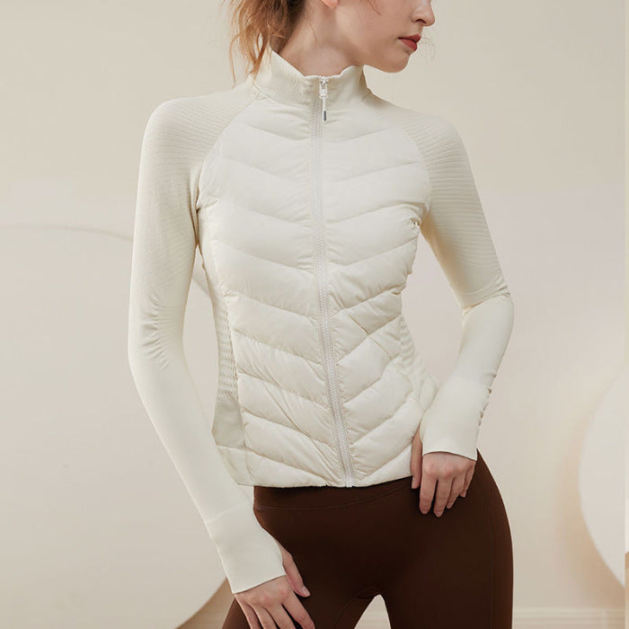 Lightweight Sports Base Women Quilted Windproof Autumn And Winter