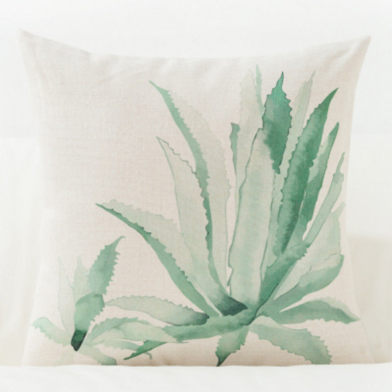 Art plant American pillowcase