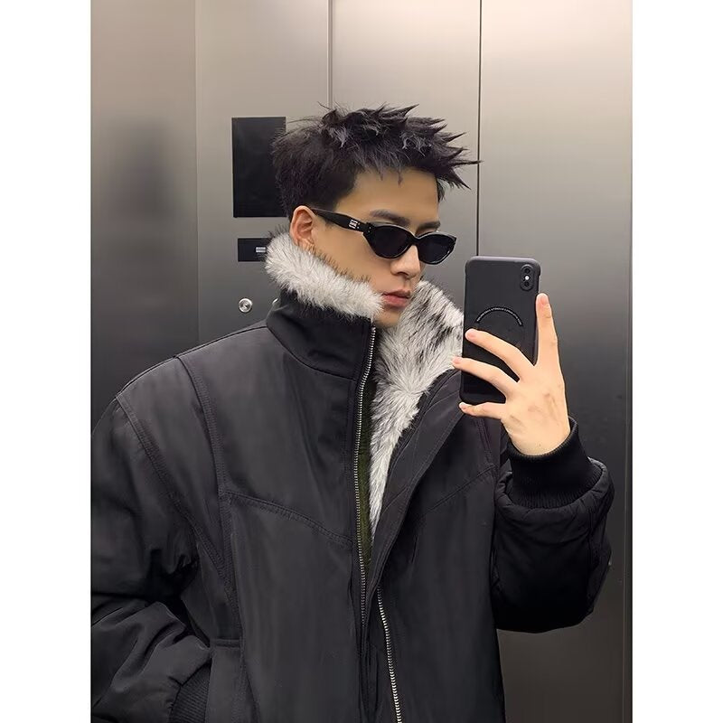 Cotton Coat Winter Thickened Flight Jacket