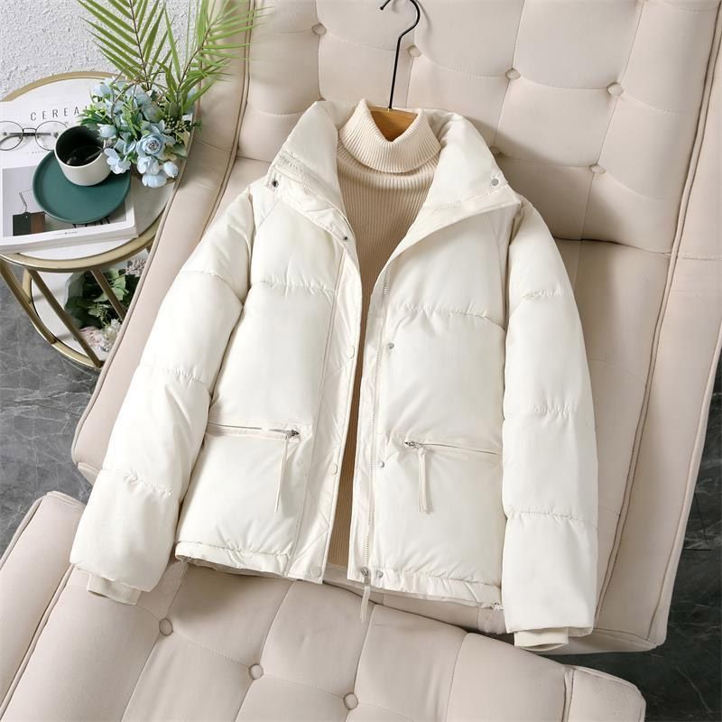 Fashion Down Women's Small Short Winter Cotton-padded Coat Thick Loose
