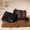 Genuine Leather Niche Retro Crossbody Commuter Large Capacity Leather Messenger Bag