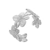 Middle East Gold Flower Ring High-grade Alloy Bracelet