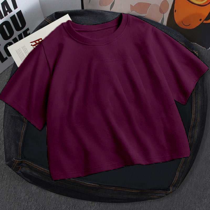 European And American DIY Summer Y2g Short-sleeved Women's T-shirt Hot Girl