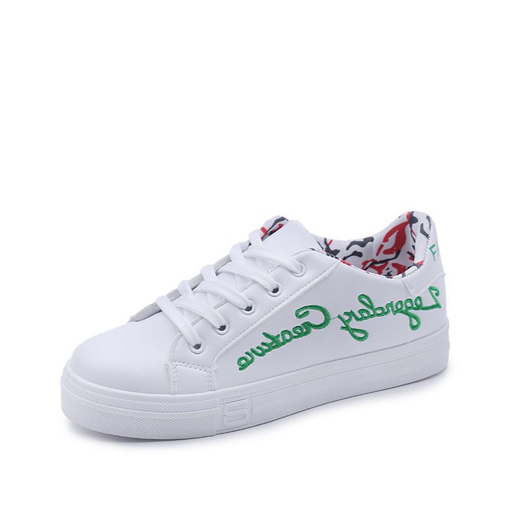 Wild Basic White Shoes Korean Flat