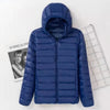 New Large Size Hooded Cotton Jacket Women