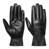 Unisex Leather Winter Warm Gloves Outdoor Windproof Soft Gloves Cycling Skiing Running Cold Winter Gloves