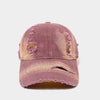 Washed Make Old Ripped Baseball Cap For Women