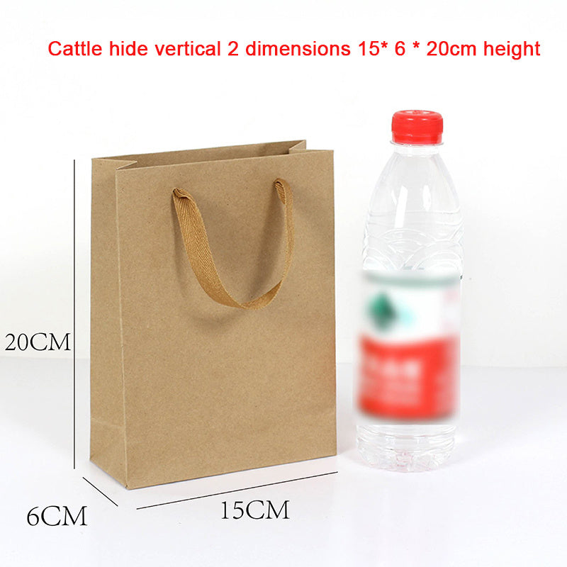 Kraft paper bag Tote bag Custom clothing store bags