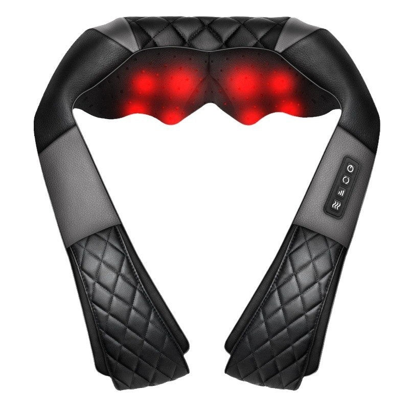 مدلك الرقبة متعدد الوظائف مع خاصية العجن والكمادات الساخنة