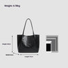 Leather Women's One Shoulder Handheld Versatile Tote Bag