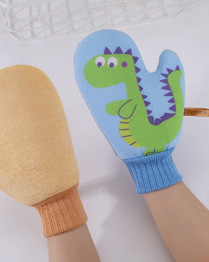 منشفة حمام، مستلزمات استحمام، قفازات حمام كرتونية لطيفة