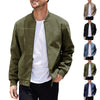 Casual Retro Long Sleeve Cardigan Jacket Male