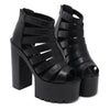 Stage Shoes Nightclub Platform High Heel Platform Shoes Chunky Heel Women's Sandals