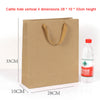 Kraft paper bag Tote bag Custom clothing store bags