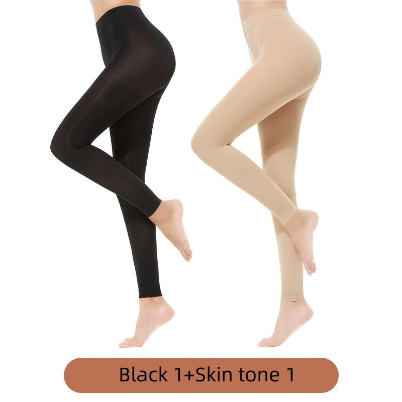 Autumn And Winter Women's Non Legged Nine Leg Bottom Pants