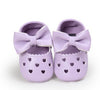 My0-1 love old toddler shoes embroidered bow shoes on behalf of a baby indoor soft bottom baby shoes