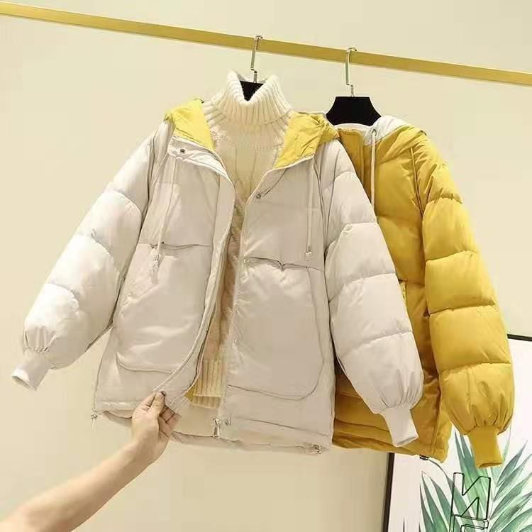 Short Winter Cotton Clothing Student Coat Women