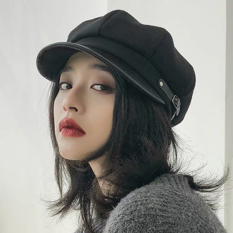 Fashion Beret Woolen Spring Hat For Women