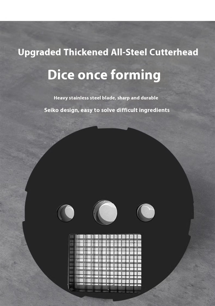 Commercial Vegetable Cutter Multi-function Automatic Dicing Slice