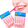 Oral Care  Flossing Toothpicks