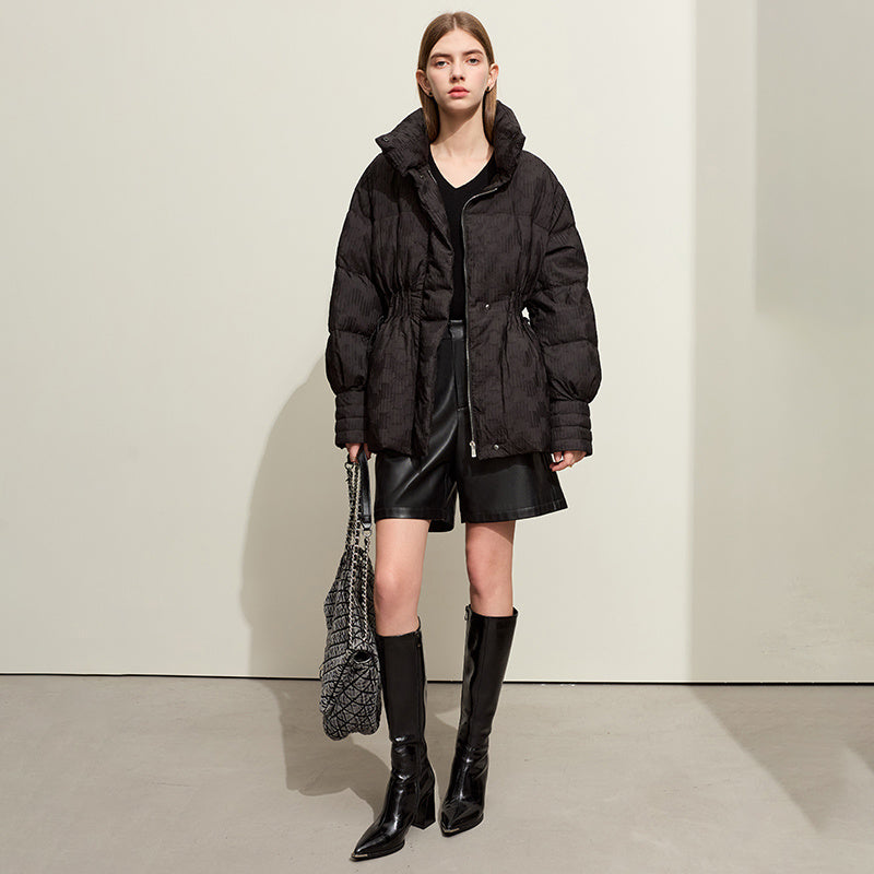 Black Technology Graphene Down Jacket Women's Stand Collar