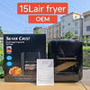 Multi-function Smart Touch Screen Air Fryer Large Capacity Electric Fryer
