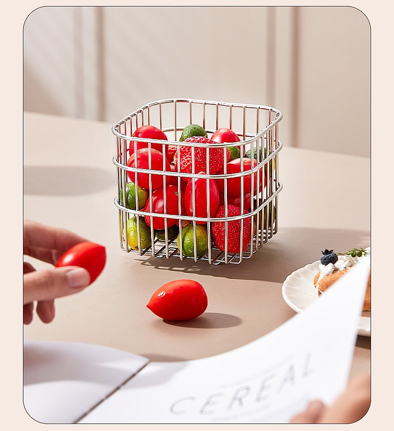 Kitchen Storage Rack Draining Basket Household
